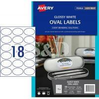 Avery 959168 J6024 Laser Inkjet 光面白色標籤